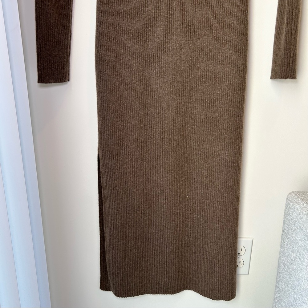 NWT Reformation Robin Cashmere Sweater Dress Dachshund Size Large - Picture 10 of 16